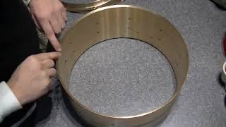 Duluth Cast Bronze Snare Shell Unboxing, Building, & Review