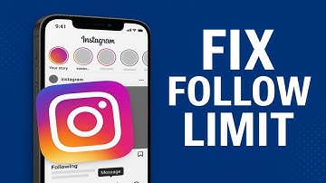 How to Fix Instagram Follow Limit (2025)