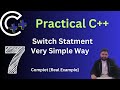 switch statement in c++ in hindi