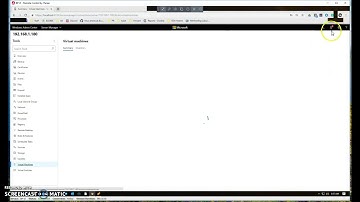 Creating a VM through Windows Admin Center Hyper-V