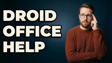 What Office Support Can Protocol Droids Give?