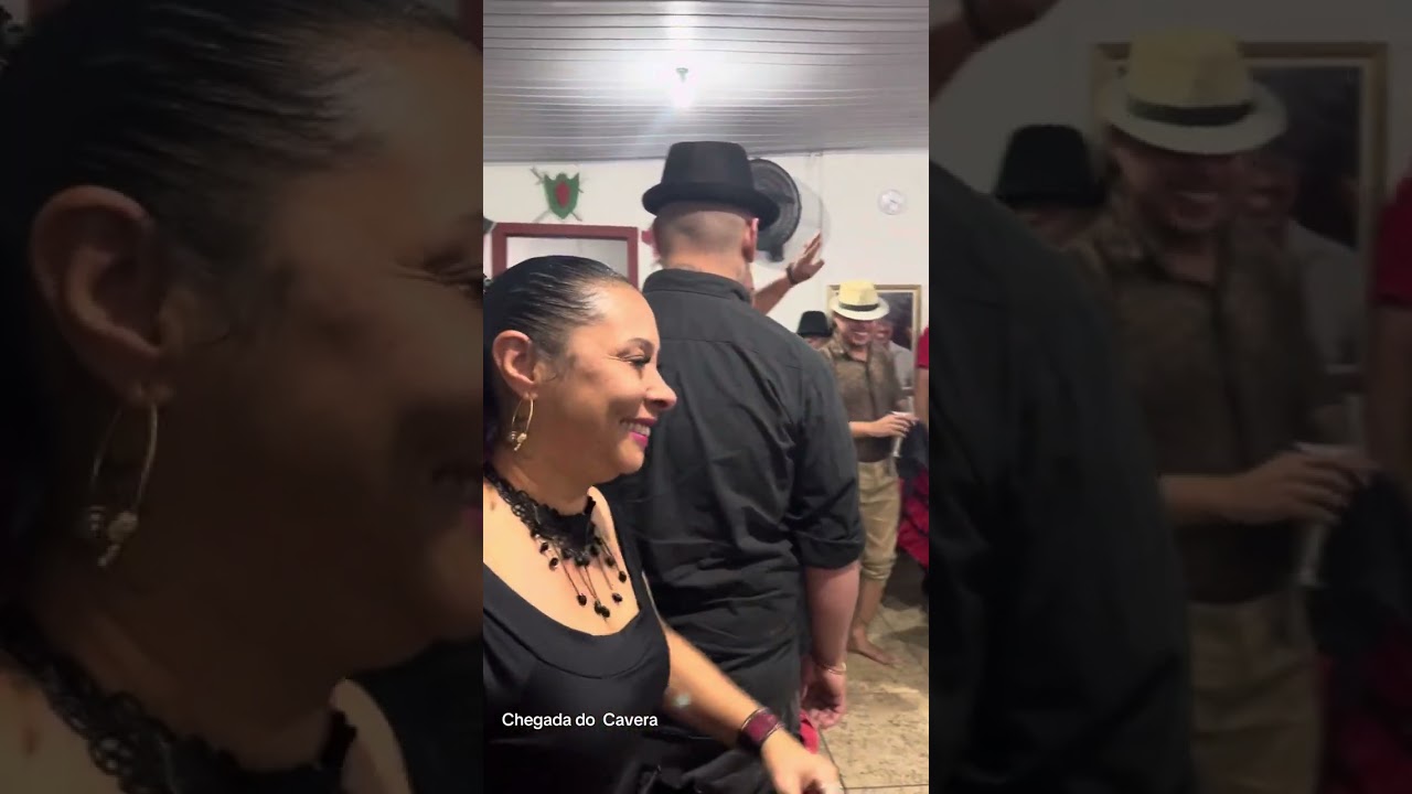 Chegada do exu caveira na sessão de exu