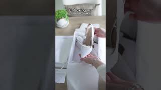 Unbox my Dior wedding shoes with me💍 #shorts  #unboxingvideo #diorshoes