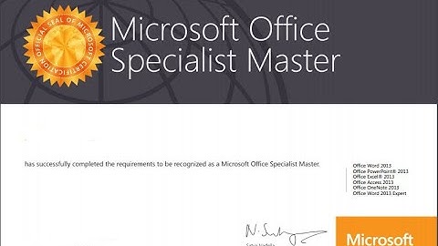 Introducing Microsoft Office Specialist Office 365 and Office 2019 certification exams by Certiport