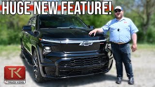 Smartest New Truck? 2024 Chevy Silverado EV Hands On Test  We Explore the Midgate & More!