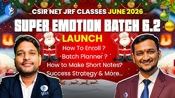 Super Emotion Batch 6.2 | Your CSIR NET JRF June 2026 | IFAS