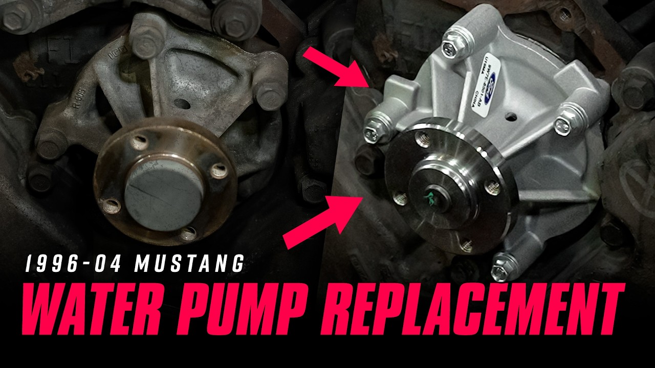 Mustang Water Pump - Long Design (96-10) 4.6 3L3Z-8501-CA Mustang Water Pump - Long Design (96-10) 4.6 3L3Z-8501-CA