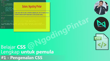#1 - Pengenalan CSS  - Belajar CSS