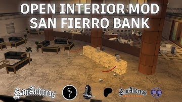 San Fierro Bank Open Interior MOD for GTA San Andreas