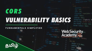 Is it Difficult to Find CORS Vulnerability in Bug-Bounty ? | CORS Vulnerability Explained in Tamil