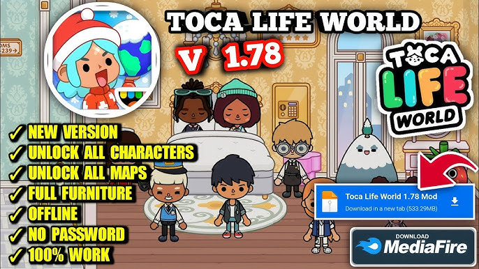 Toca Boca Mod Apk v1.74: Claim this Latest Version 2023!!! Toca