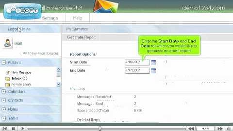 BMChosting SmarterMail reports tutorial