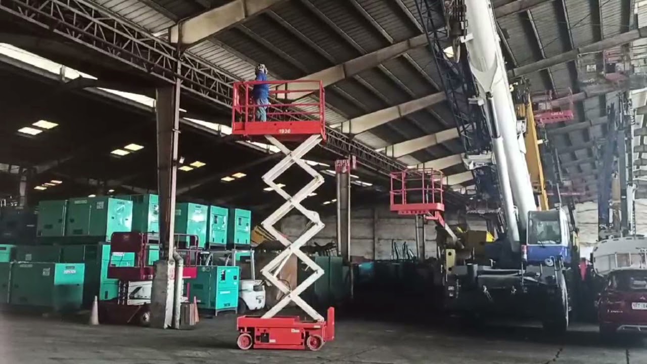 Scissor lift for sale in the Philippines YouTube