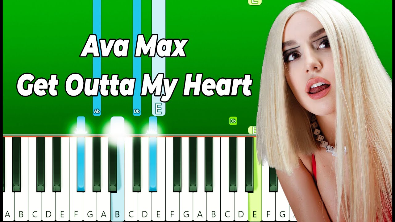 Ava Max - Get Outta My Heart (Piano Tutorial EASY)