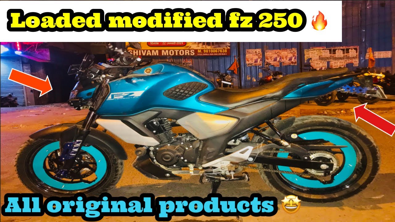 ULTIMATE MODIFICATION 🤩 IN FZS A TO Z ACCESSORIES INSTALLED 🔥 ALL