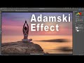 The adamski effect in photoshop