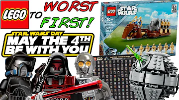 LEGO Worst to First! | EVERY LEGO Star Wars MAY 4TH PROMO!