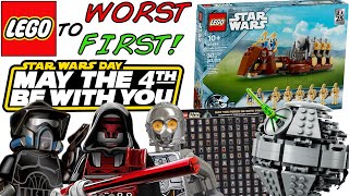 LEGO Worst to First! | EVERY LEGO Star Wars MAY 4TH PROMO!