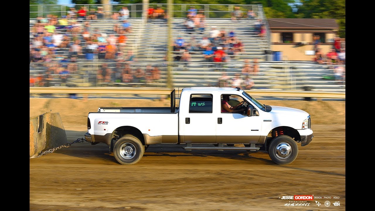 Jason Oliver's pass for the 2018 Whitley County Truck Pulls