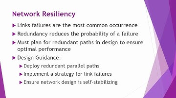 M4L10 Network Scalability Resiliency & Fault domains