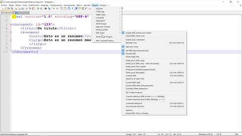 XML: Validar con XML Schema en Notepad++