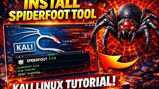 How to install || Spiderfoot Tool ||OSINT || Windows || Kali Linux || #Tech