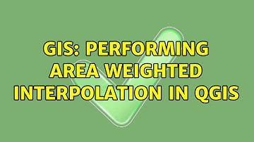 GIS: Performing area weighted interpolation in QGIS (2 Solutions!!)