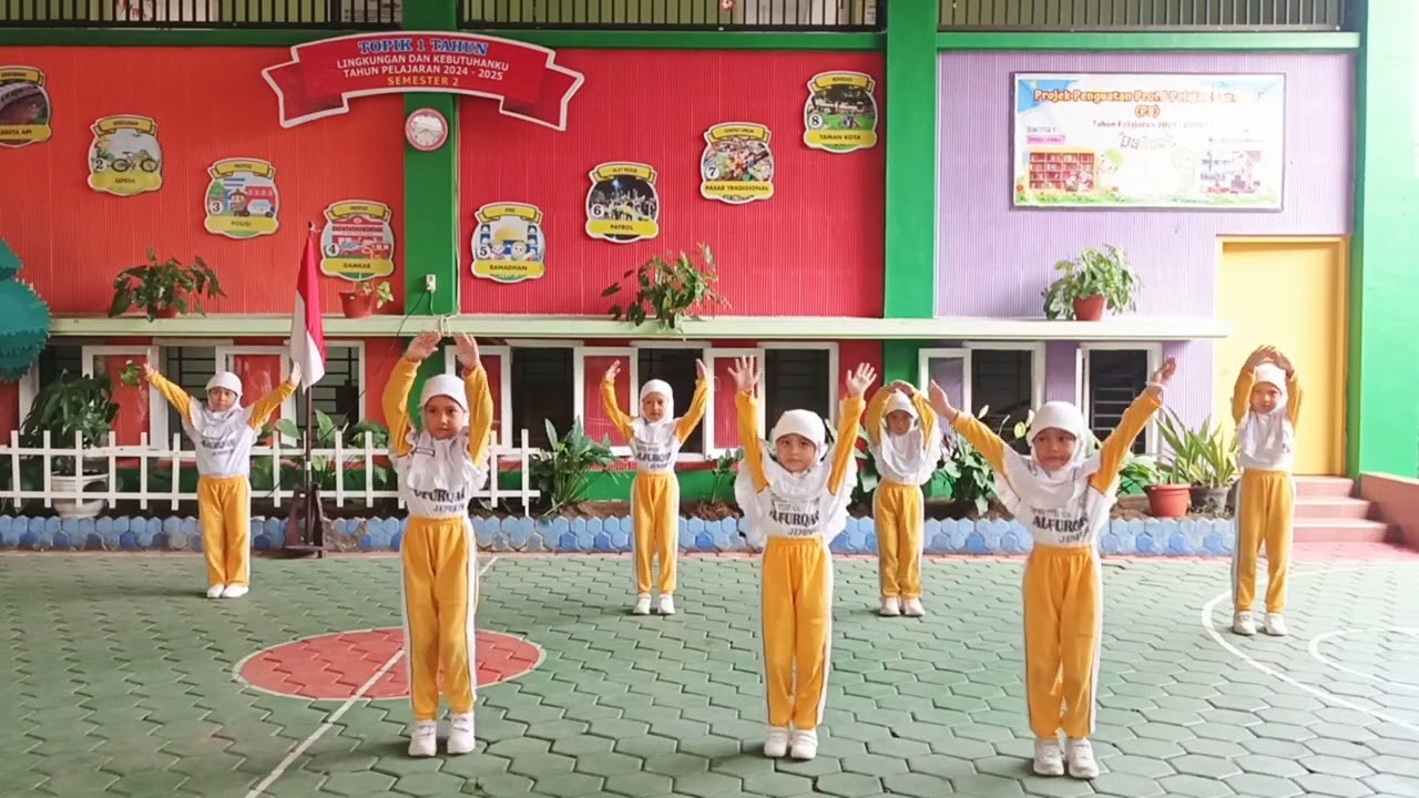 Senam Pelajar Pancasila_PAUD Terpadu Al Furqan Jember