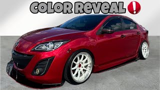 My modified Mazda 3 New wrap Reveal!