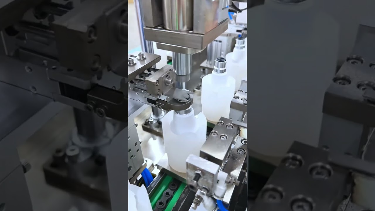 Automatic Assembly #automation #plc #awztech