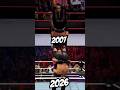 WWE Finisher 2026 vs 2007 part 2 #shorts