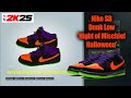 NBA 2K25 Shoe Creator - Nike SB Dunk Low Night of Mischief Halloween