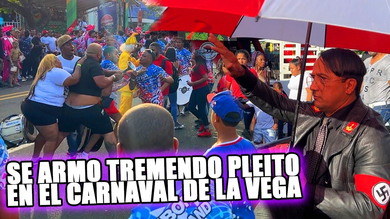 SE ARMO Tremendo PLEITO en el CARNAVAL de LA VEGA (Asi fue Mi experiencia en el CARNAVAL)