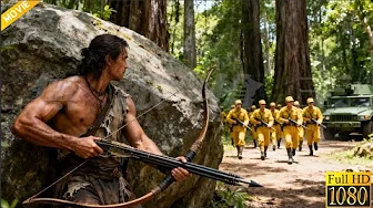 2025 action blockbuster: Japanese chase a youth into the jungle, unaware he’s the strongest hunter.