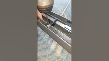 The assembly of the drift pocket lock features a delicate structure and sturdy parts