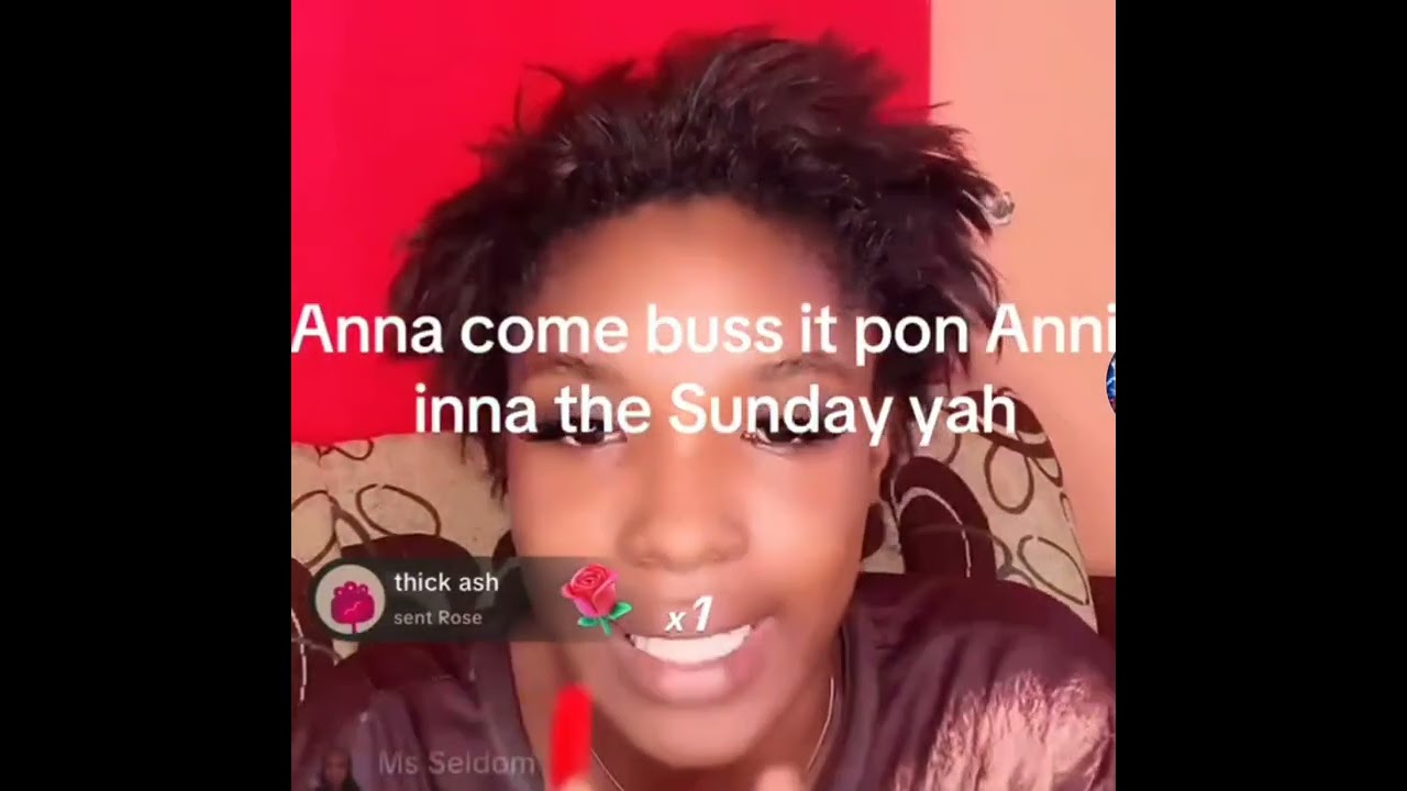 ANNA COME BUSS IT UP PON ANNIE INNA THE SUNDAY YAH MI DEAR 😳