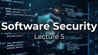 محاضرة 5 "Software Security" شرح Access Control Matrix