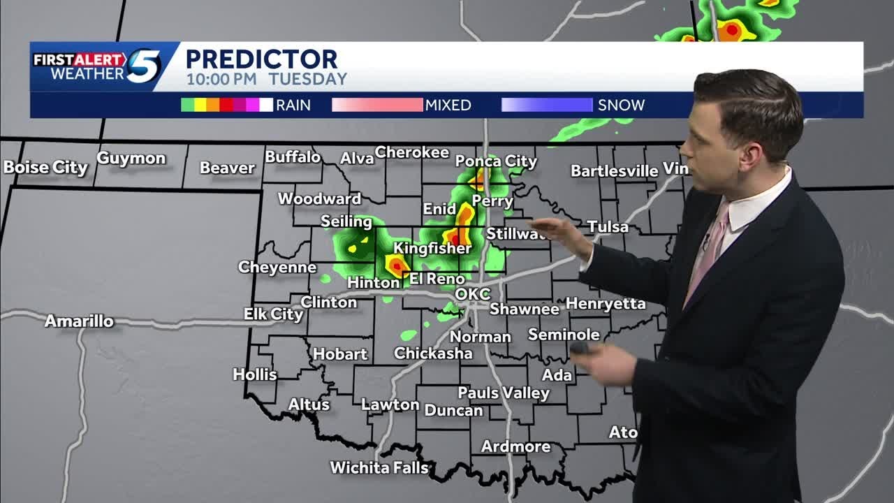 Storm Timeline: Tuesday Risk - YouTube