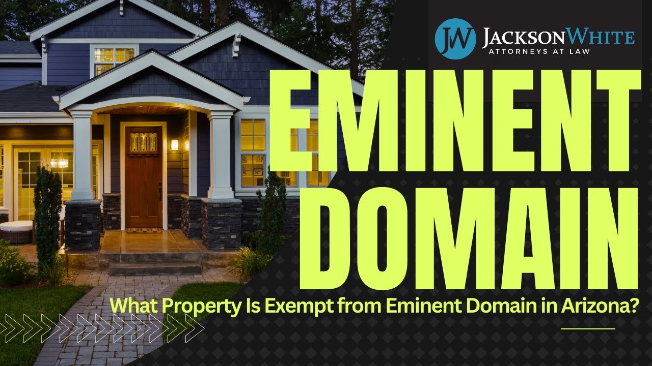 What Property Is Exempt From Eminent Domain