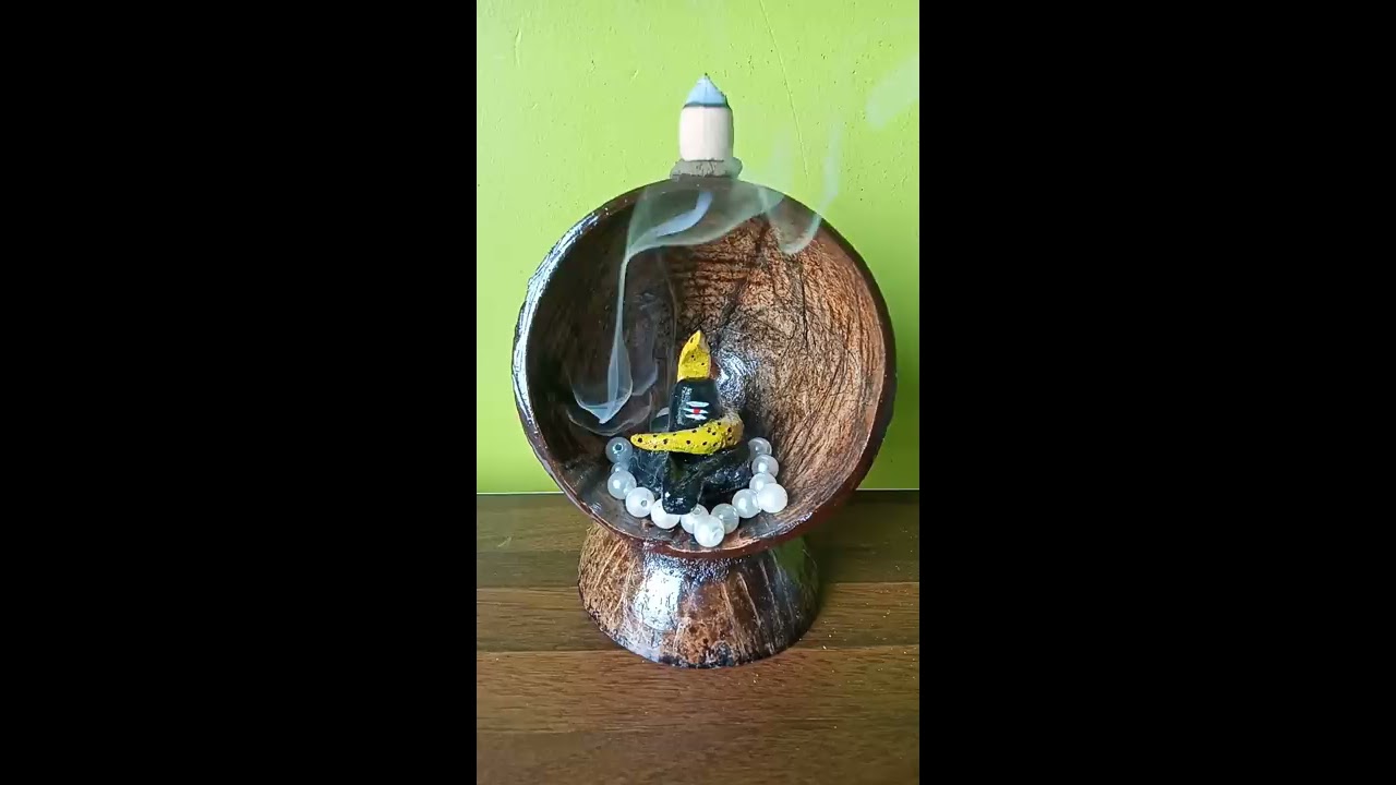 Smoke Fountain Made With Coconut Shell Shivratri Special Maha Craft Shorts Viralshort