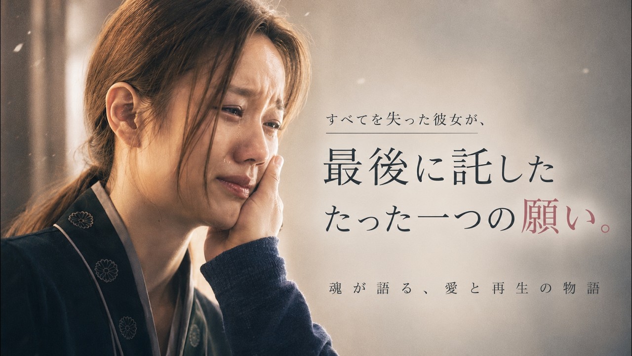 【映画紹介】 夫は葬儀場に立ち尽くす。ラジオから流れたのは、妻からの最後の手紙。「あなたが生きる姿が、私の幸せです」。それでも彼は、生きることを選んだ。📻 #号泣必至 #純愛 #心温まる