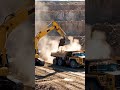 Heavy Excavator Loading Dump Trucks #Excavator #Construction #Excavation