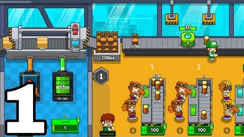 My factory tycoon - idle game - gameplay walkthrough part 1 ( android )