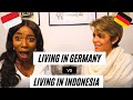 Living in Germany vs Living in Indonesia | Venezuelan - Nigerian Perspective.