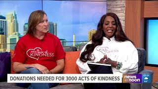 3,000 Acts of Kindness - KARE-TV - October 9, 2025