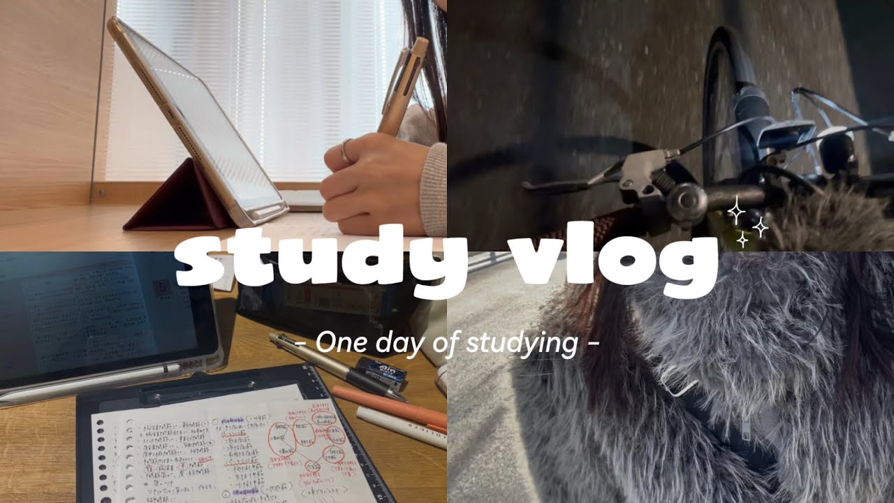 vlog ｜ テストに追われるPT学生📚🌀