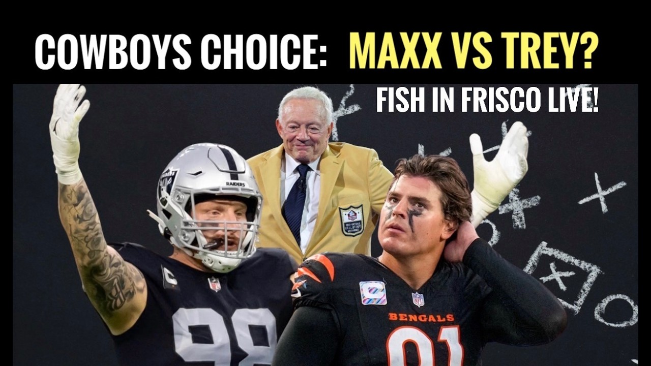 #DallasCowboys Fish Report Live: NEW INFO on Trade for Maxx vs. Signing of Hendrickson