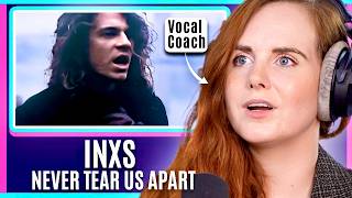 картинка: Michael Hutchence ❤️ | INXS - Never Tear Us Apart Реакция | Анализ Вокального Коуча