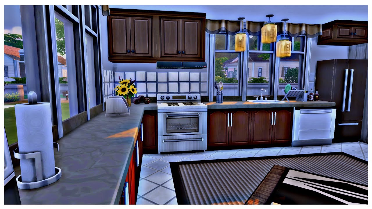 The sims 4 / room build gammeldags køkken youtube Gammeldags køkken