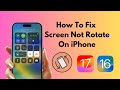 How To Fix Screen Not Rotate On iPhone (2023)